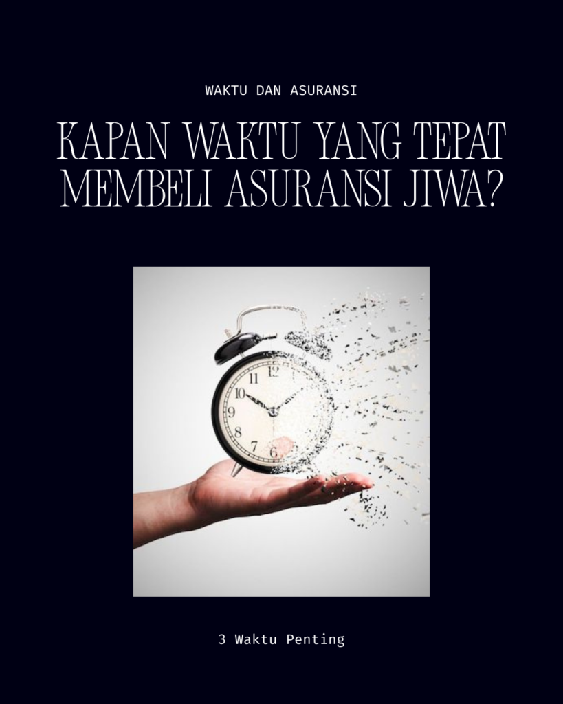 Kapan waktu yang tepat membeli asuransi jiwa